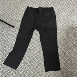 Stylish Black Logo Pants